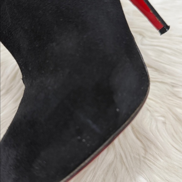 CHRISTIAN LOUBOUTIN Suede Booties - Picture 8 of 16